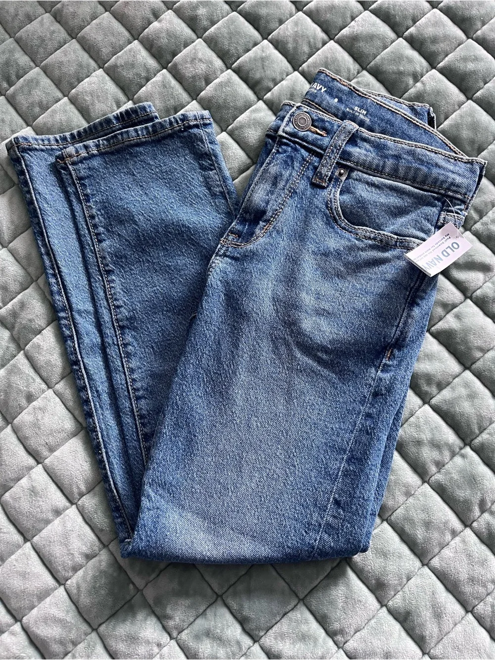 NEW Old Navy Stretch 360 Slim Denim Jeans Size 8